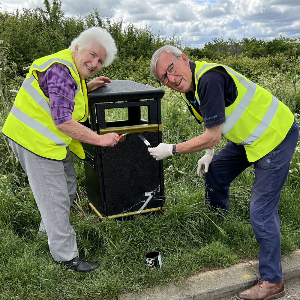 Bin Painting